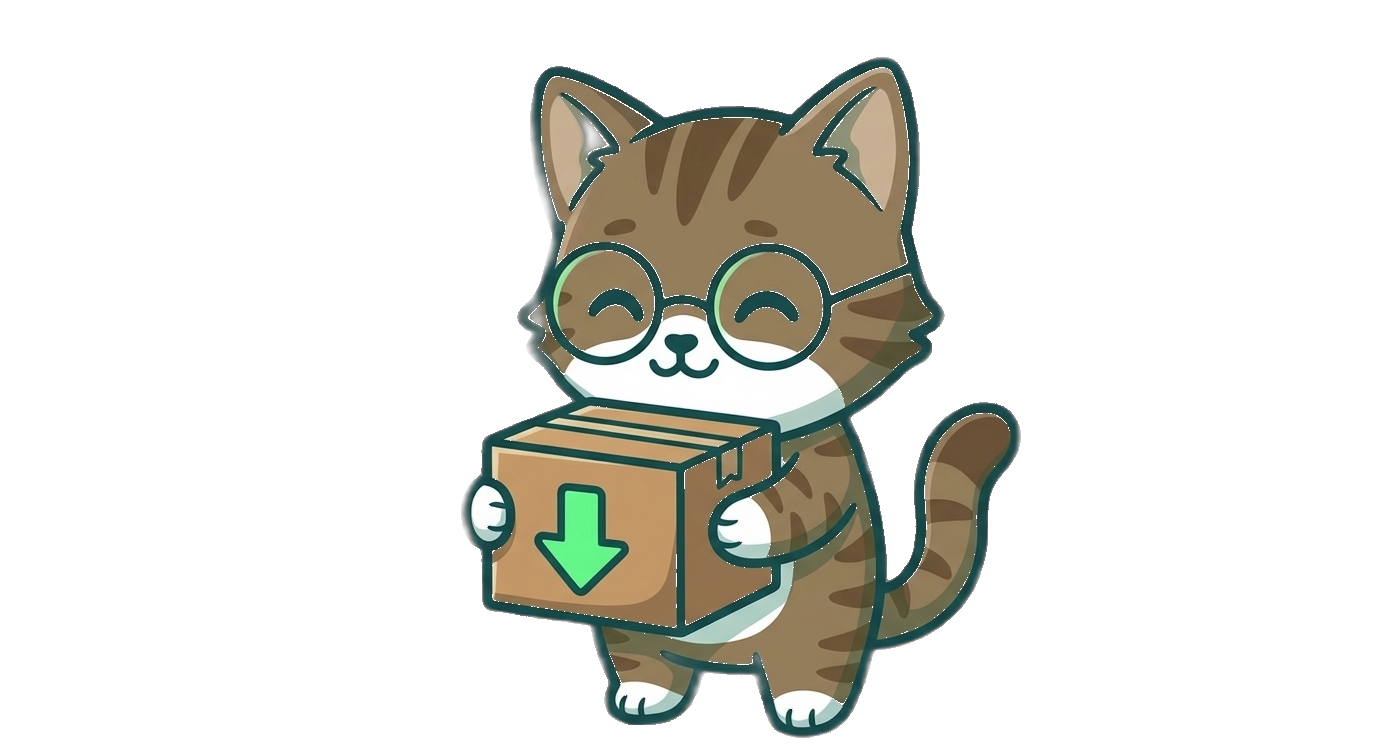 Котик Ven4Tools с коробкой